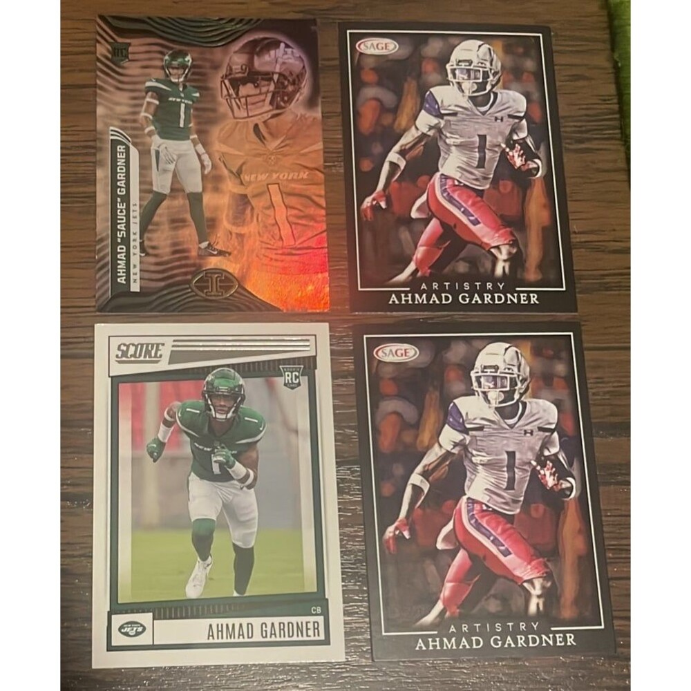Ahmad “Sauce” Gardner rookie card lot
